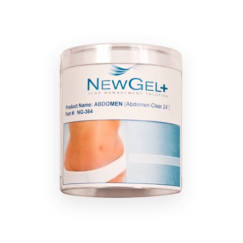 New Gel+ Průhledná náplast na břicho (1 ks)
