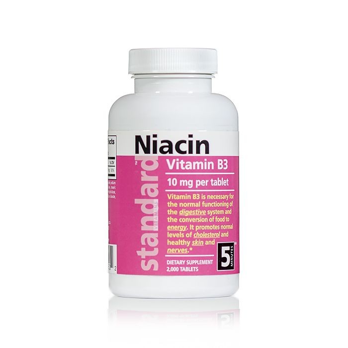 Niacin - Vitamín B3, 10 mg, 750 tablet