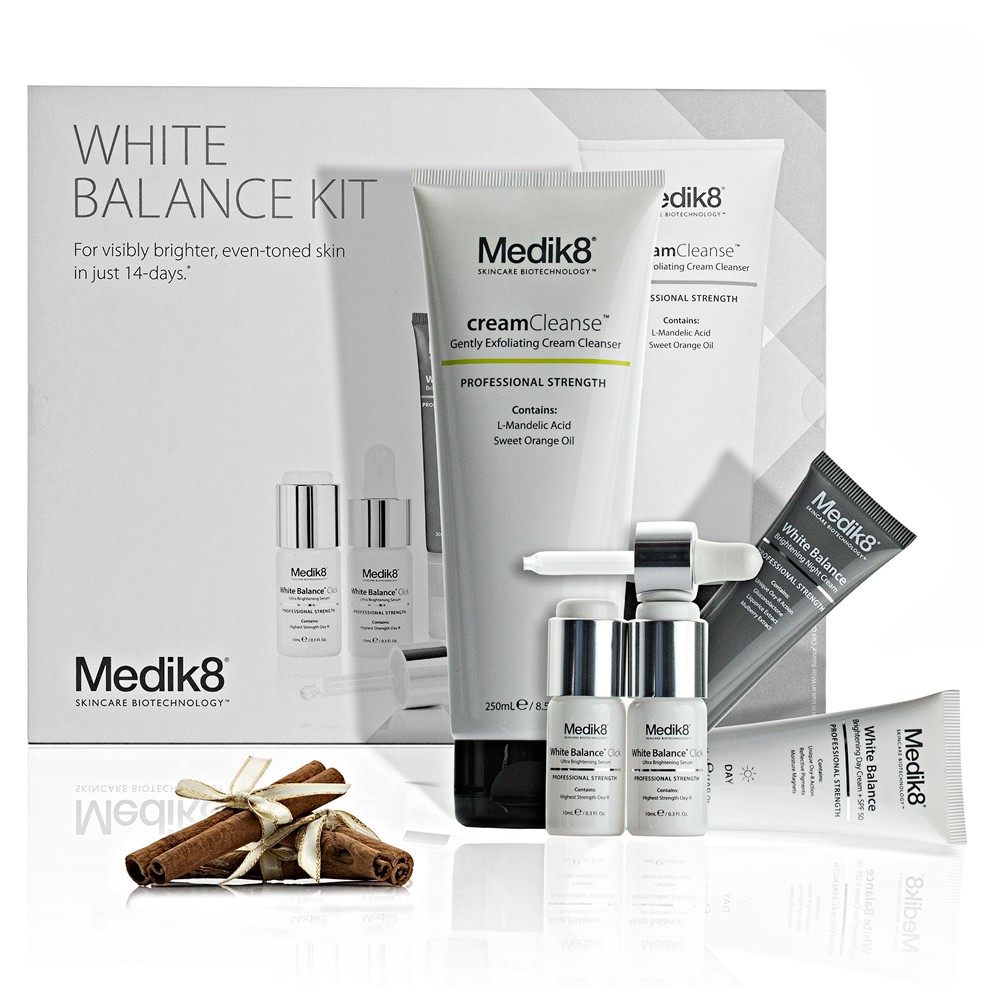 Balíček White Balance Kit pro redukci nadměrné pigmentace